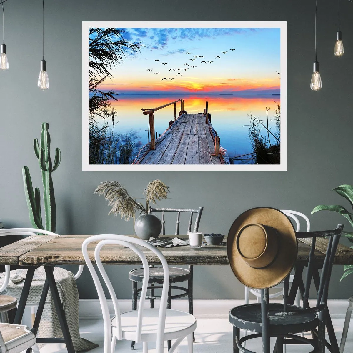 Poster - Es ist Zeit, zurückzukehren ... - 70x50 cm