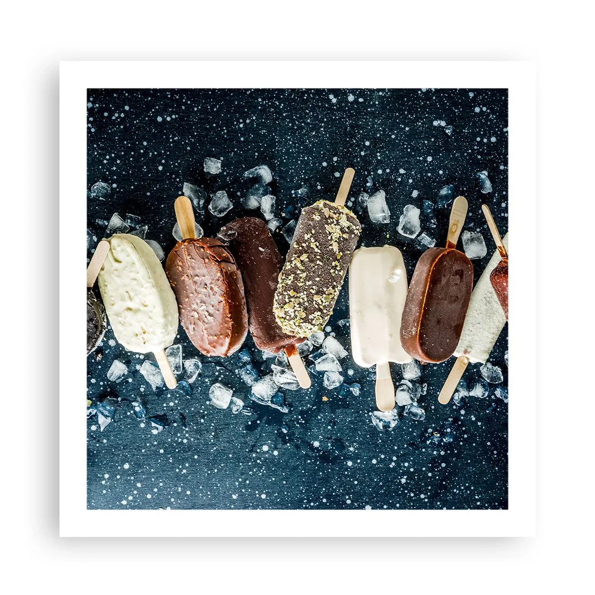 Poster - Geschmack des heißen Sommers - 60x60 cm