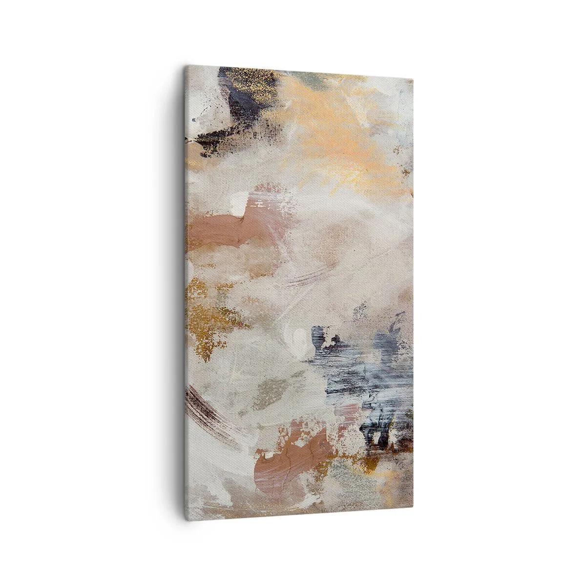 Bild auf Leinwand - Leinwandbild - Neblige Abstraktion - 45x80 cm