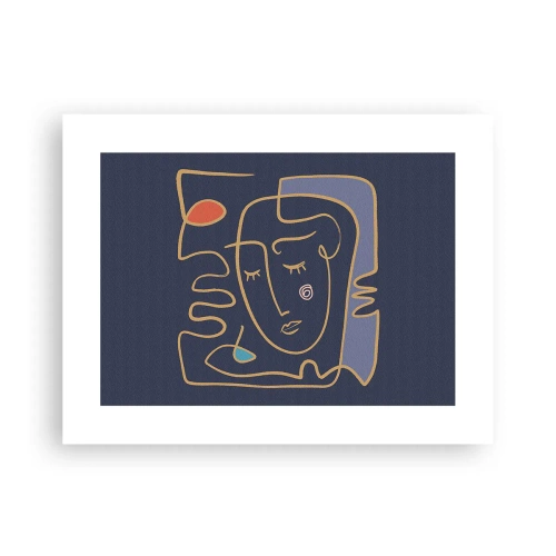 Poster - In Gedanken - 40x30 cm