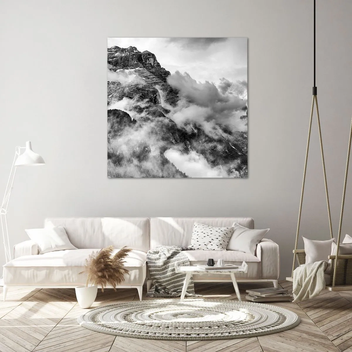 Bild auf Leinwand - Leinwandbild - Schön und grausam - 50x50 cm