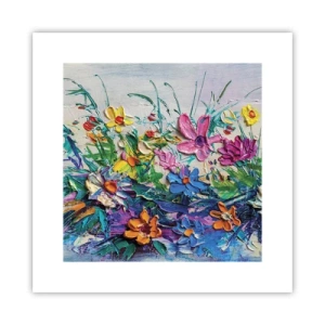 Poster - Überhaupt kein Stillleben - 30x30 cm