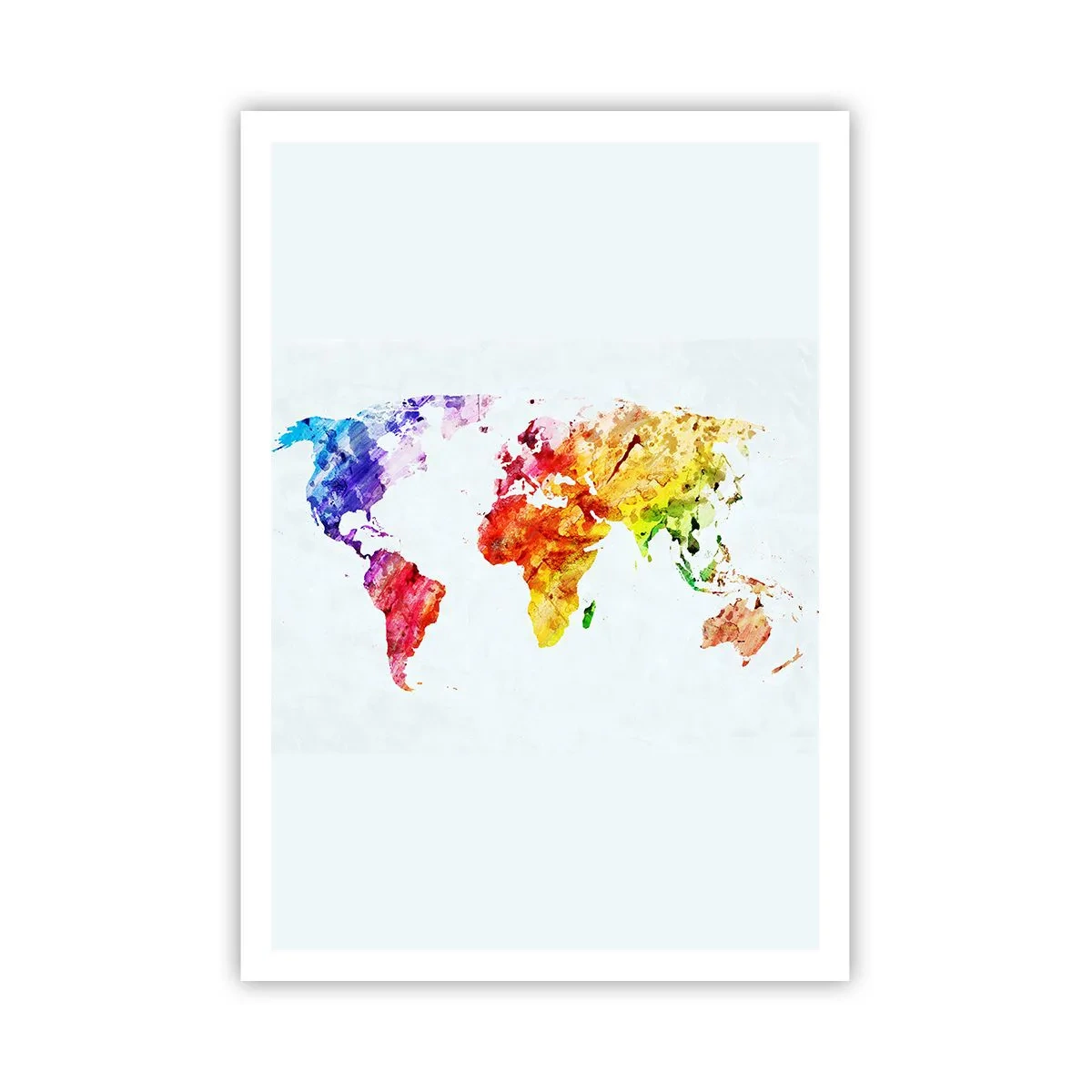 Poster - Alle Farben der Welt - 70x100 cm
