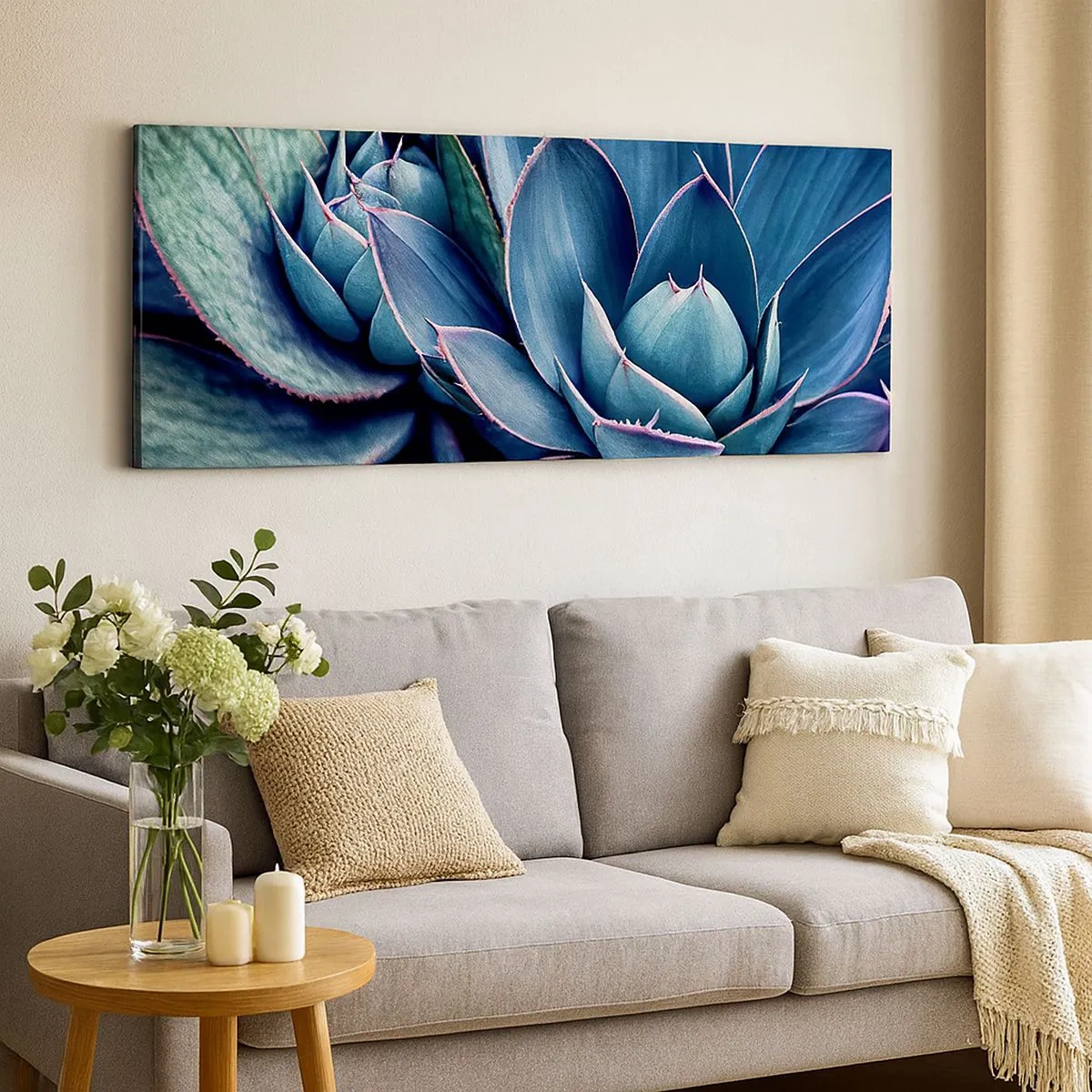 Bild auf Leinwand - Leinwandbild - Lebenskraft - 100x40 cm