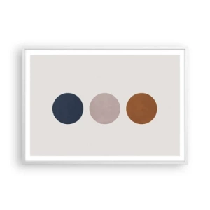 Poster in einem weißen Rahmen - Ein Symbol für Exzellenz - 100x70 cm