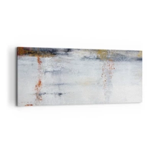 Bild auf Leinwand - Leinwandbild - Hinter dem Luftvorhang - 100x40 cm
