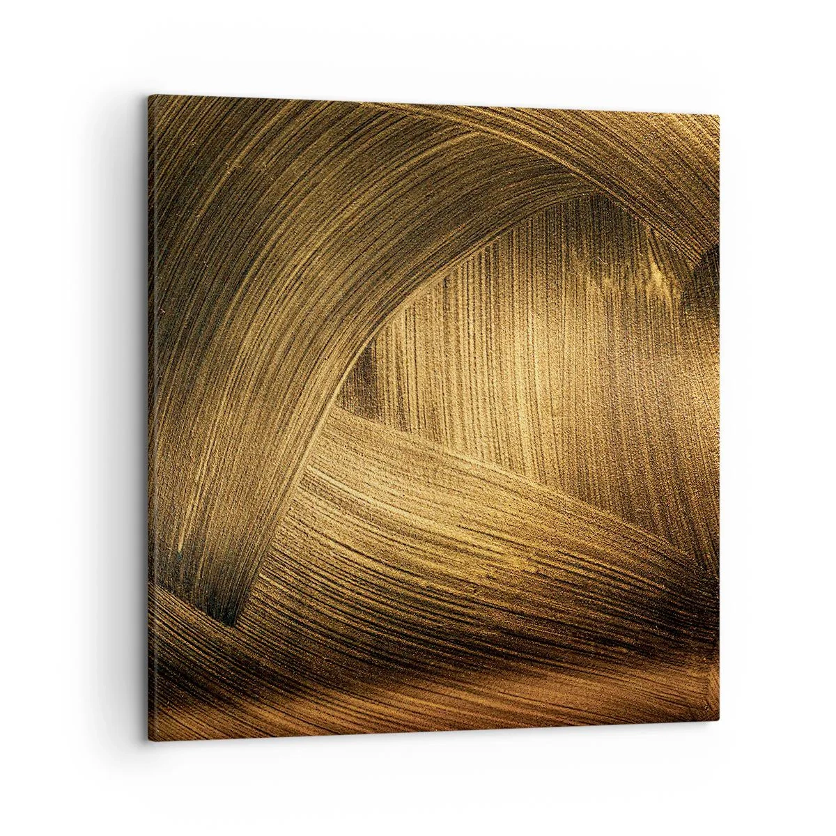 Bild auf Leinwand - Leinwandbild - In einem goldenen Labyrinth - 50x50 cm