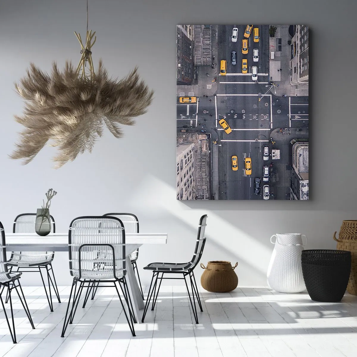 Bild auf Leinwand - Leinwandbild - Eine einfache Wahl - 45x80 cm