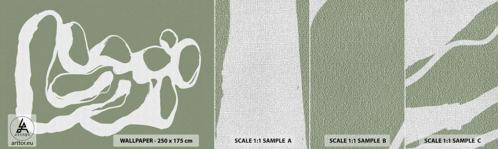 Fototapeten Muster Premium Canvas - Ruf des Weltraums - Minimalismus, Boho, Stück - 100x30 cm