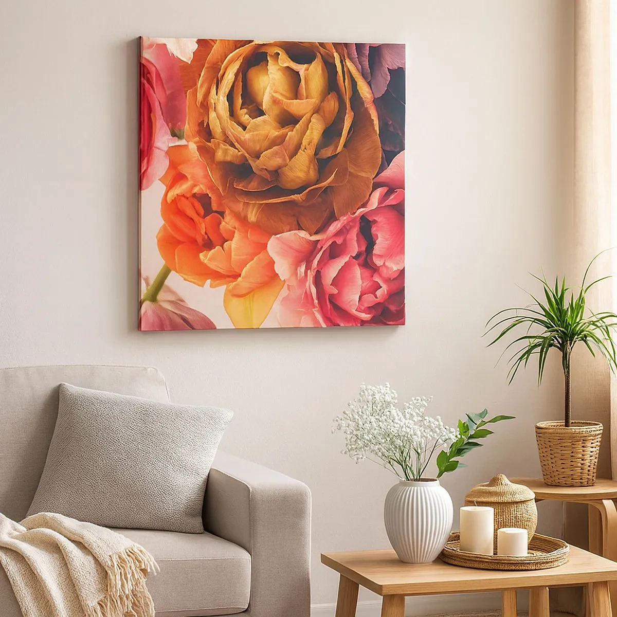 Bild auf Leinwand - Leinwandbild - Eine Feier des Lebens - 30x30 cm