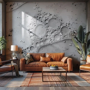 Fototapete Premium Sand - Schaumpfad - Komposition, Stück, Grafik - 150x105 cm