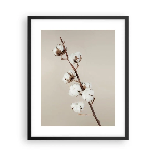 Poster in einem schwarzem Rahmen - An der Quelle der Weichheit - 40x50 cm