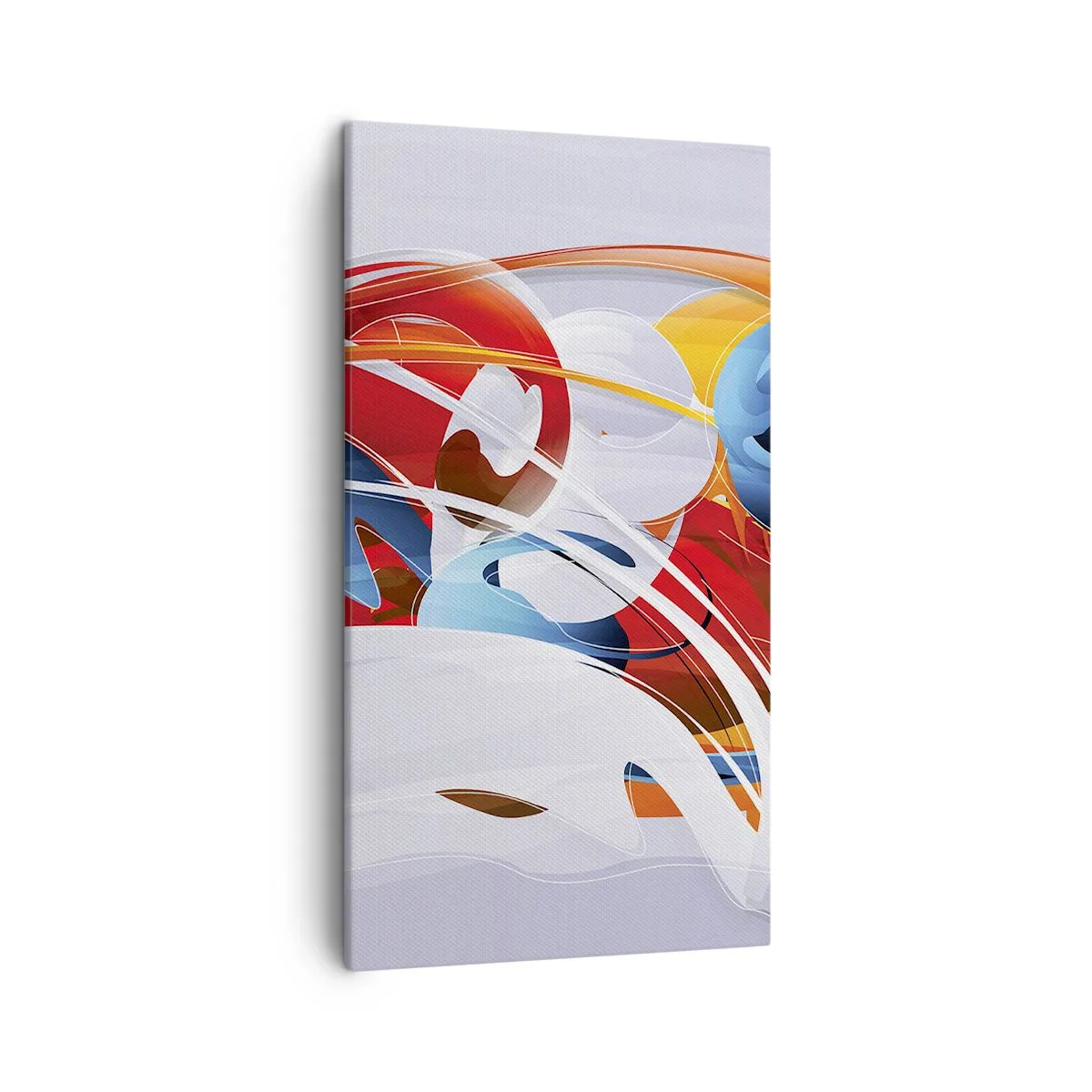 Bild auf Leinwand - Leinwandbild - Der Tanz der Elemente - 45x80 cm