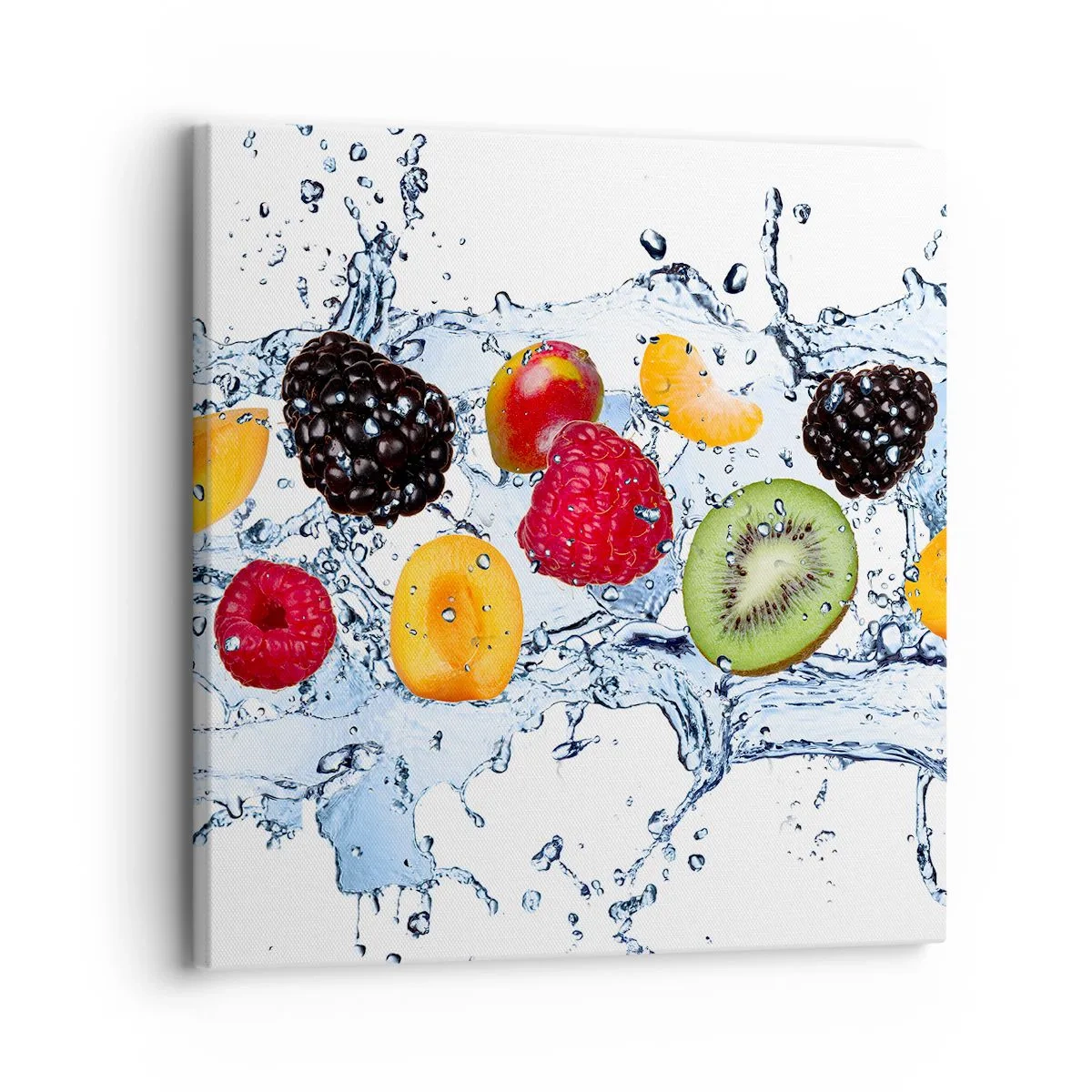 Bild auf Leinwand - Leinwandbild - Viel Spaß mit uns - 30x30 cm