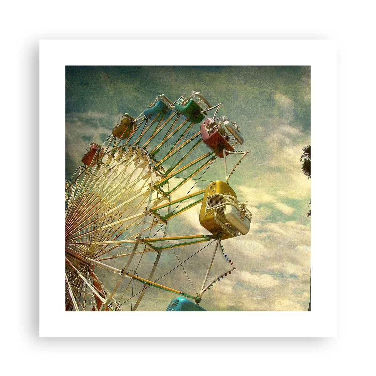 Poster - Es wird Spaß geben ... - 40x40 cm