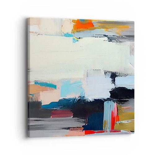 Bild auf Leinwand - Leinwandbild - Gibt es eine Methode? - 40x40 cm