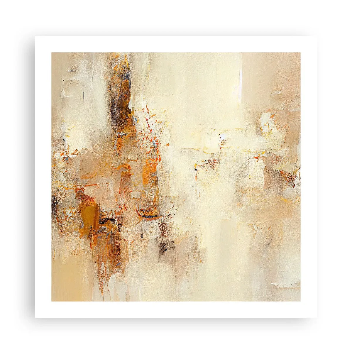 Poster - Seele aus Bernstein - 60x60 cm