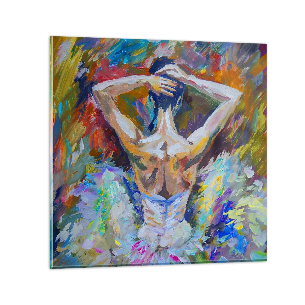 Glasbild - Bild auf glas - Es kann alles sein - 70x70 cm