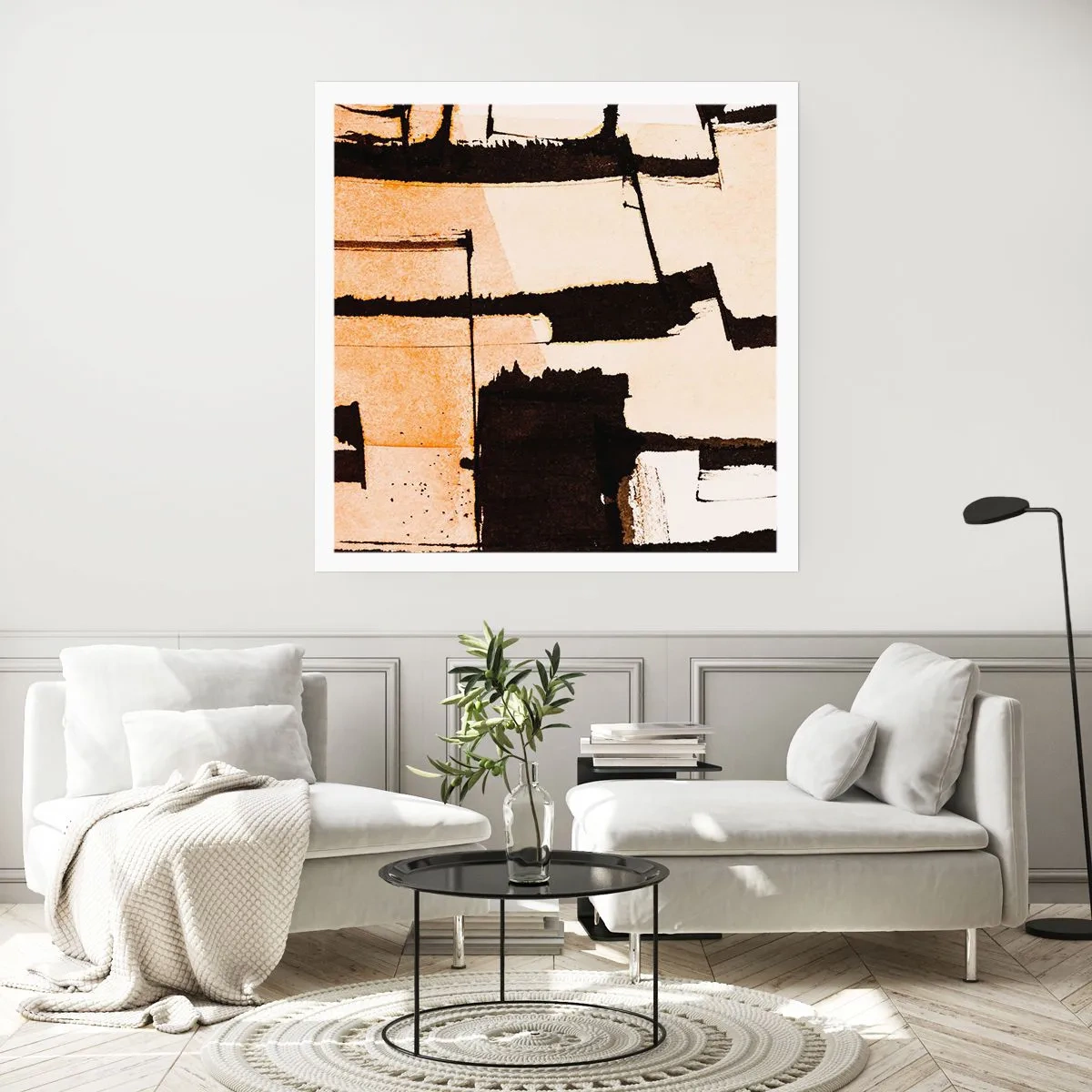 Poster - Also doch Ordnung - 30x30 cm