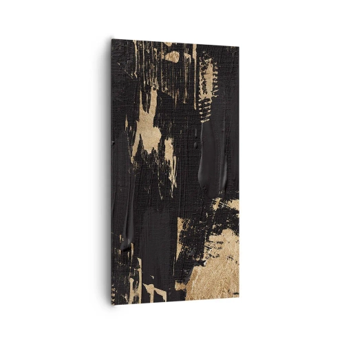 Bild auf Leinwand - Leinwandbild - Spur einer Berührung - 65x120 cm