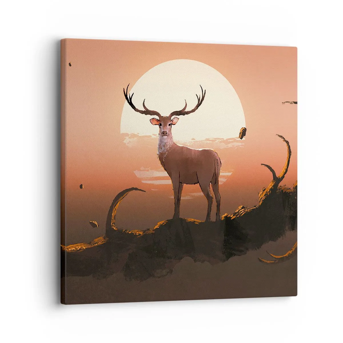 Bild auf Leinwand - Leinwandbild - Diese Nacht ist anders als jede andere - 30x30 cm
