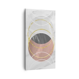 Bild auf Leinwand - Leinwandbild - Musik der Sphären - 55x100 cm