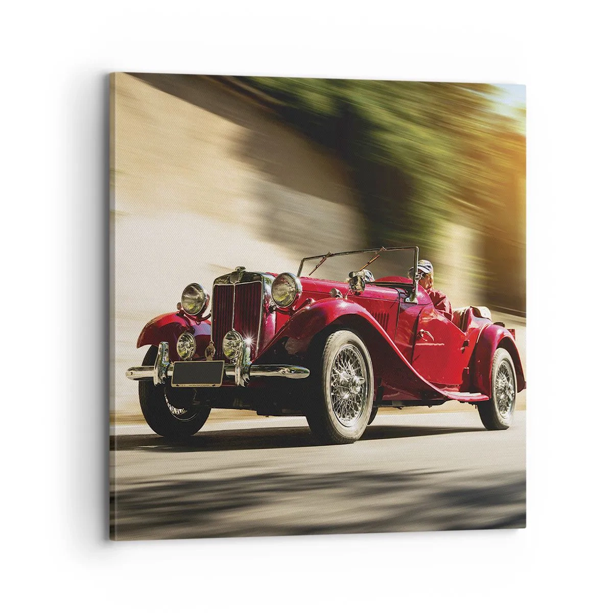 Bild auf Leinwand - Leinwandbild - Schöner als Nike von Samothrake - 70x70 cm