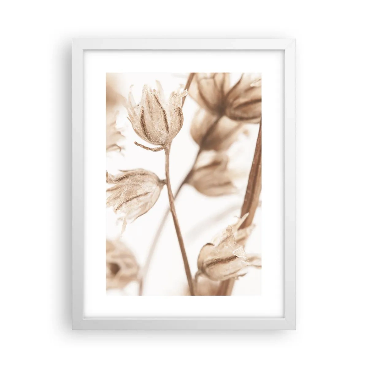 Poster in einem weißen Rahmen - Sie rufen am Ende des Sommers an - 30x40 cm