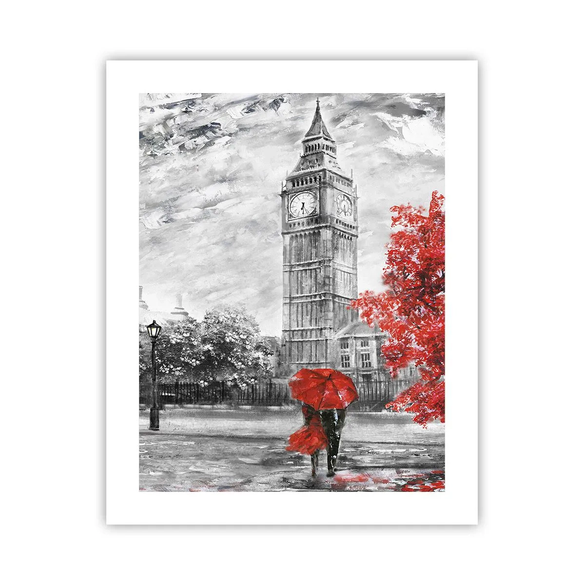 Poster - Ein aufregender Tag - 40x50 cm