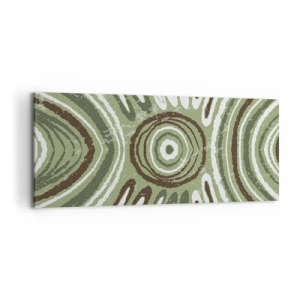 Bild auf Leinwand - Leinwandbild - Explosion von Emotionen - 100x40 cm