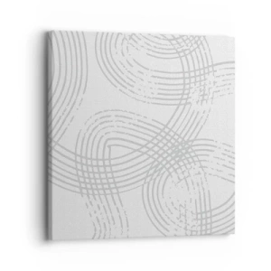 Bild auf Leinwand - Leinwandbild - Es gibt keinen einfachen Weg - 30x30 cm