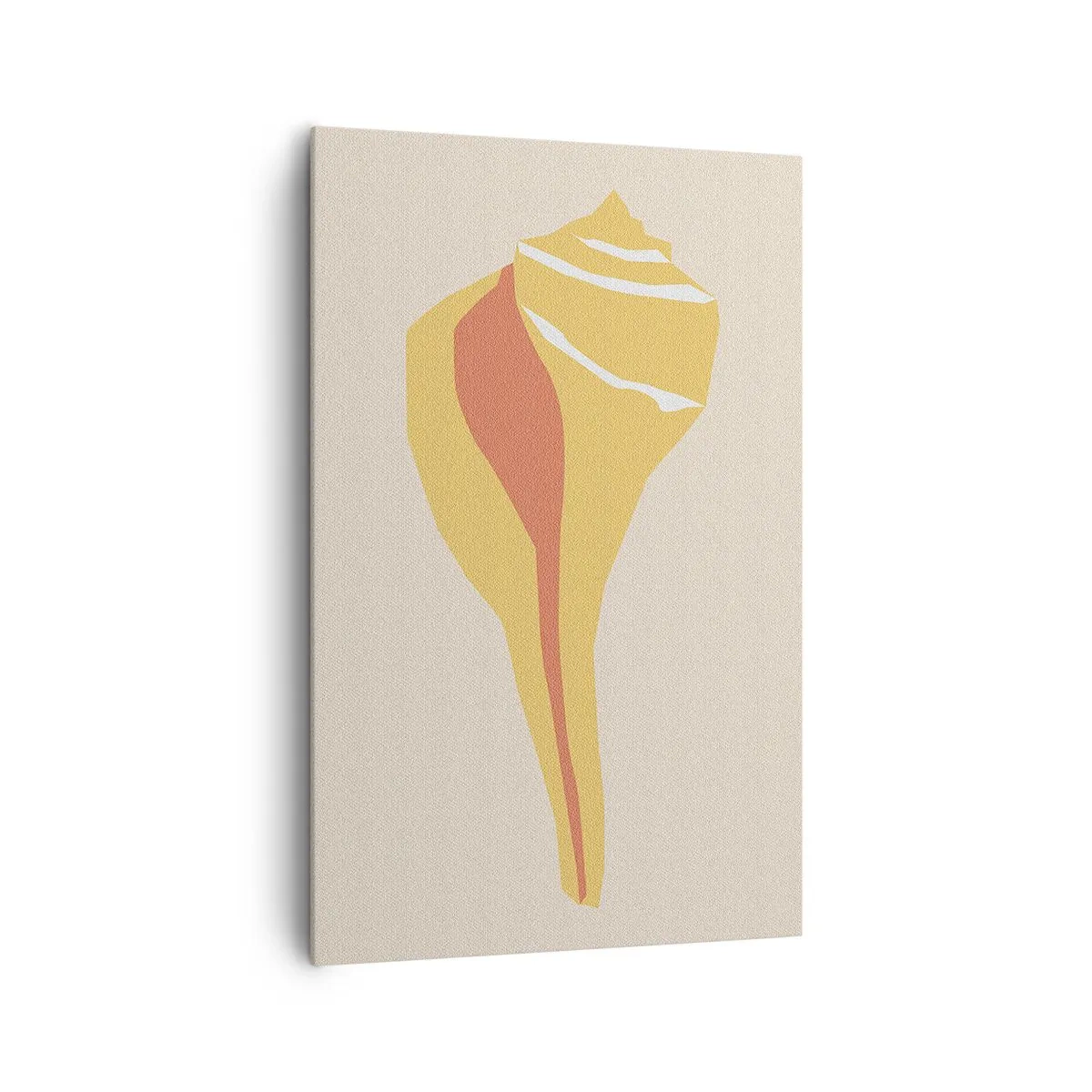 Bild auf Leinwand - Leinwandbild - Organische Abstraktion – Wachstum - 80x120 cm