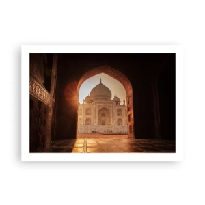 Poster - Denkmal der überirdischen Liebe - 70x50 cm