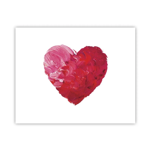Poster - Alles was du brauchst ist Liebe - 50x40 cm