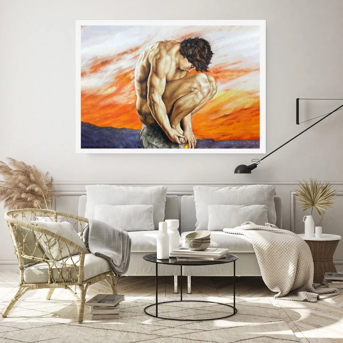 Poster - In sich versunken - 40x30 cm