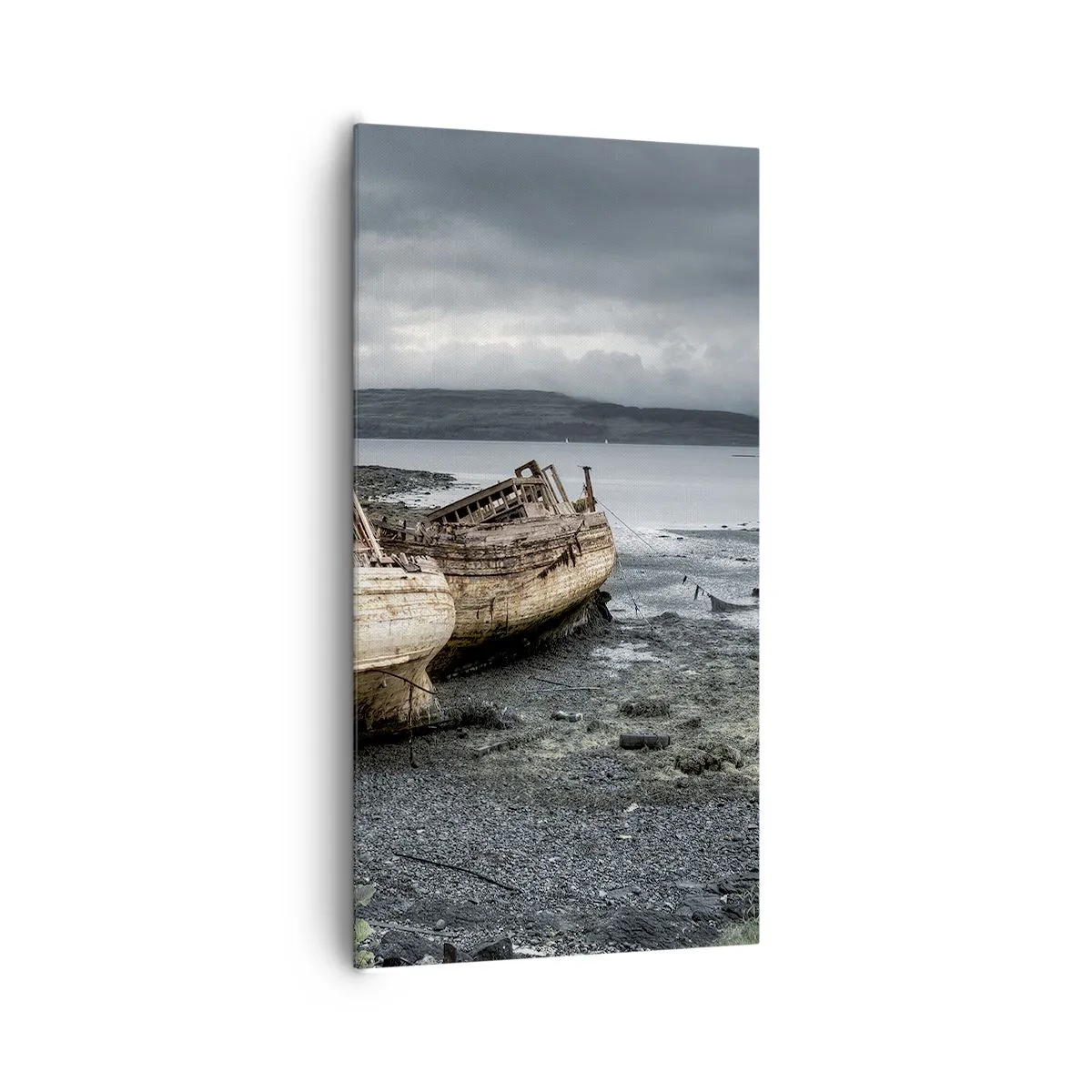 Bild auf Leinwand - Leinwandbild - „Als Zeichen würdevoller Härten“ - 65x120 cm