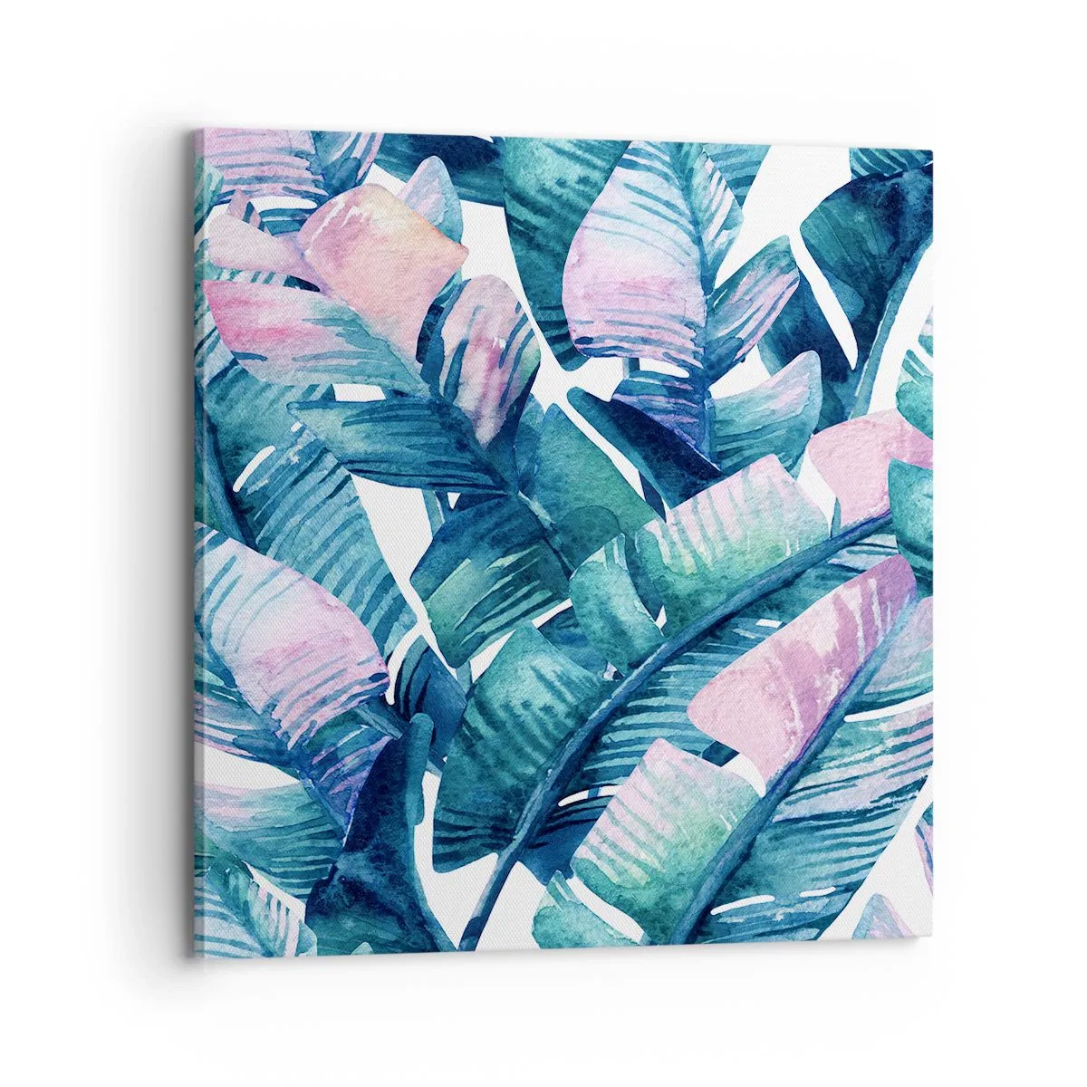 Bild auf Leinwand - Leinwandbild - In einem Bananenhain - 70x70 cm