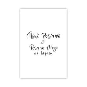 Poster - Wie soll man leben? - 61x91 cm