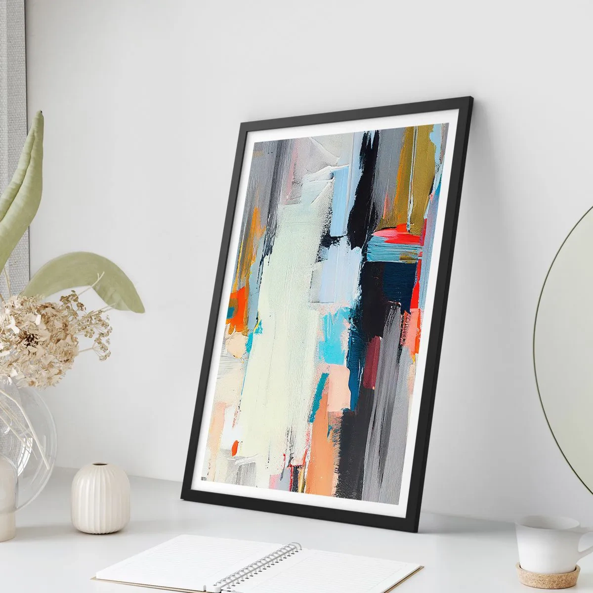 Poster in einem schwarzem Rahmen - Gibt es eine Methode? - 70x100 cm