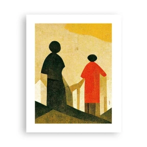 Poster - Es ist noch ein langer Weg - 40x50 cm