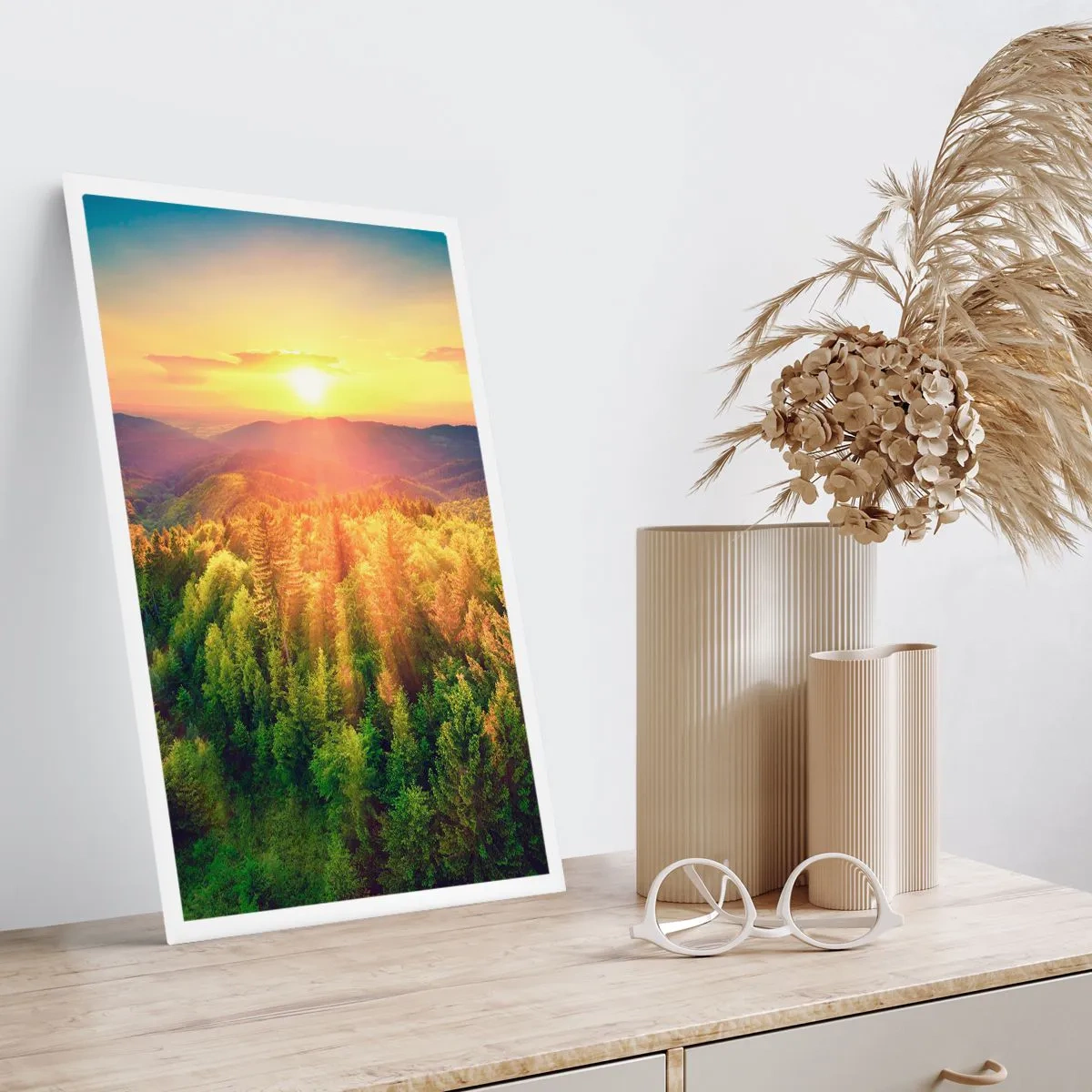Poster - Scheitelpunkte und Spitzen - 70x100 cm
