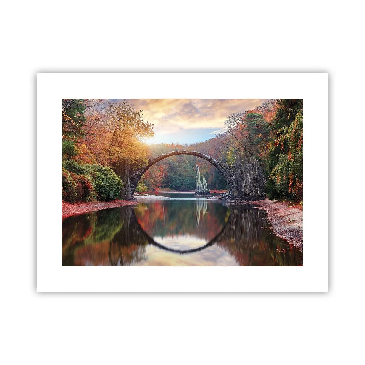 Poster - Auf der anderen Seite des Spiegels - 40x30 cm