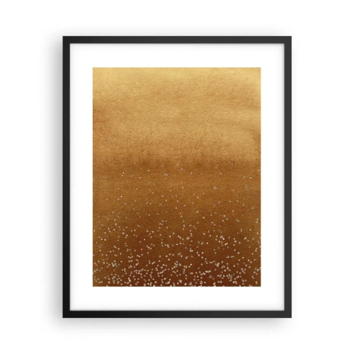 Poster in einem schwarzem Rahmen - Die Geburt des Lichts - 40x50 cm