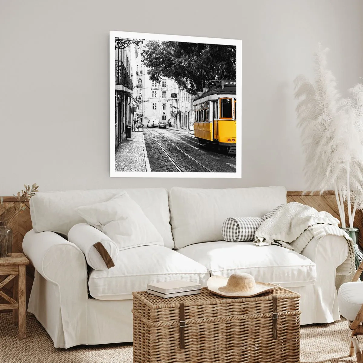 Poster - Und Fado im Hintergrund - 40x40 cm