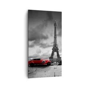 Bild auf Leinwand - Leinwandbild - Vor nicht allzu langer Zeit in Paris - 55x100 cm