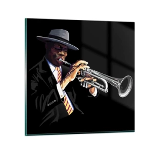 Glasbild - Bild auf glas - Charme der alten Schule - 70x70 cm