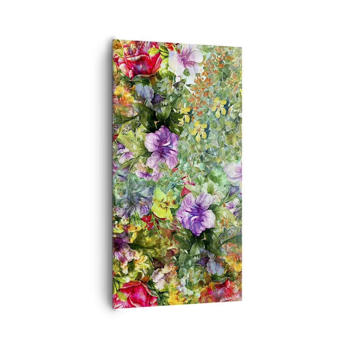 Bild auf Leinwand - Leinwandbild - In Blumen für das Verderben - 65x120 cm
