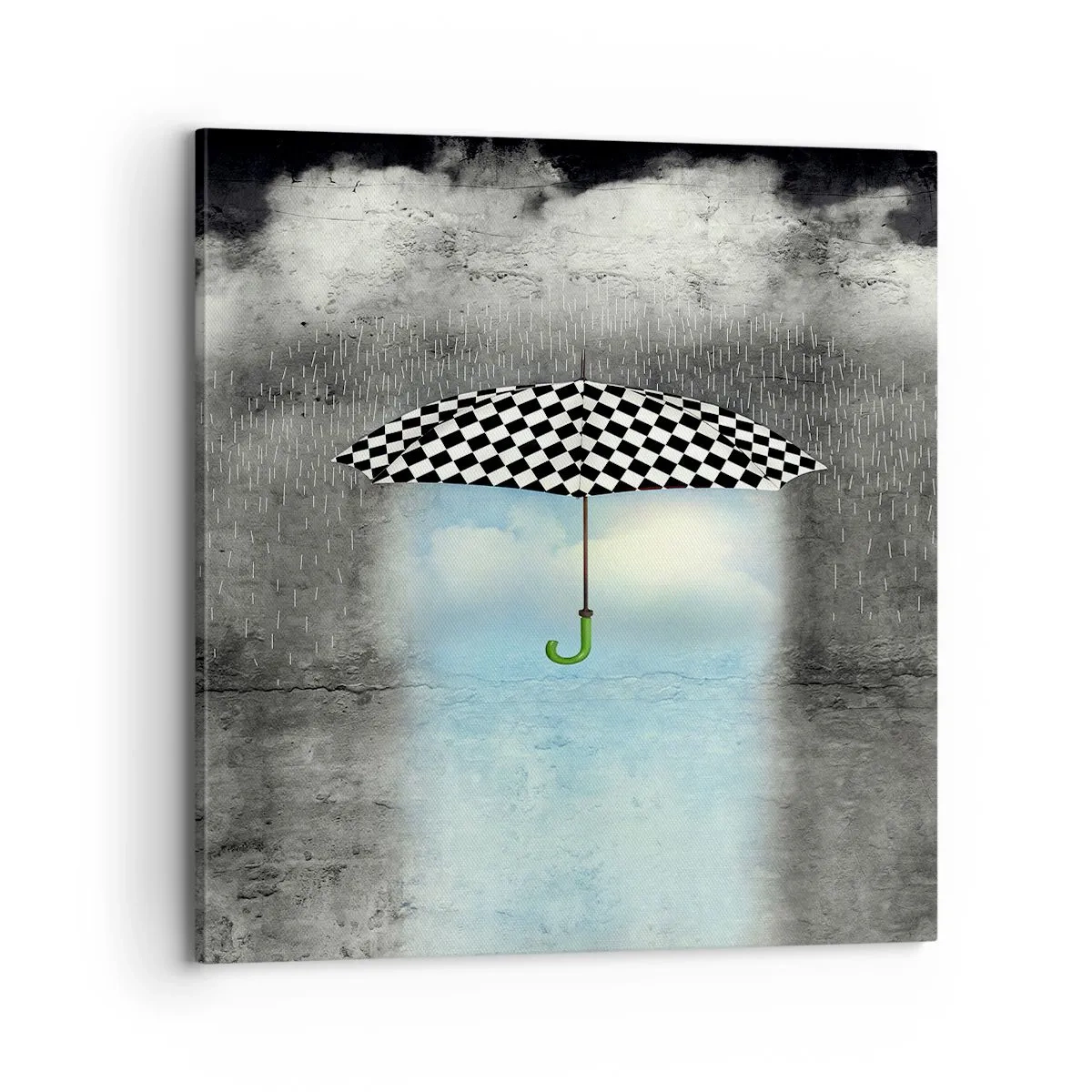 Bild auf Leinwand - Leinwandbild - Aber möglich - 70x70 cm