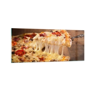 Glasbild - Bild auf glas - Ein Meisterwerk der italienischen Kunst - 100x40 cm