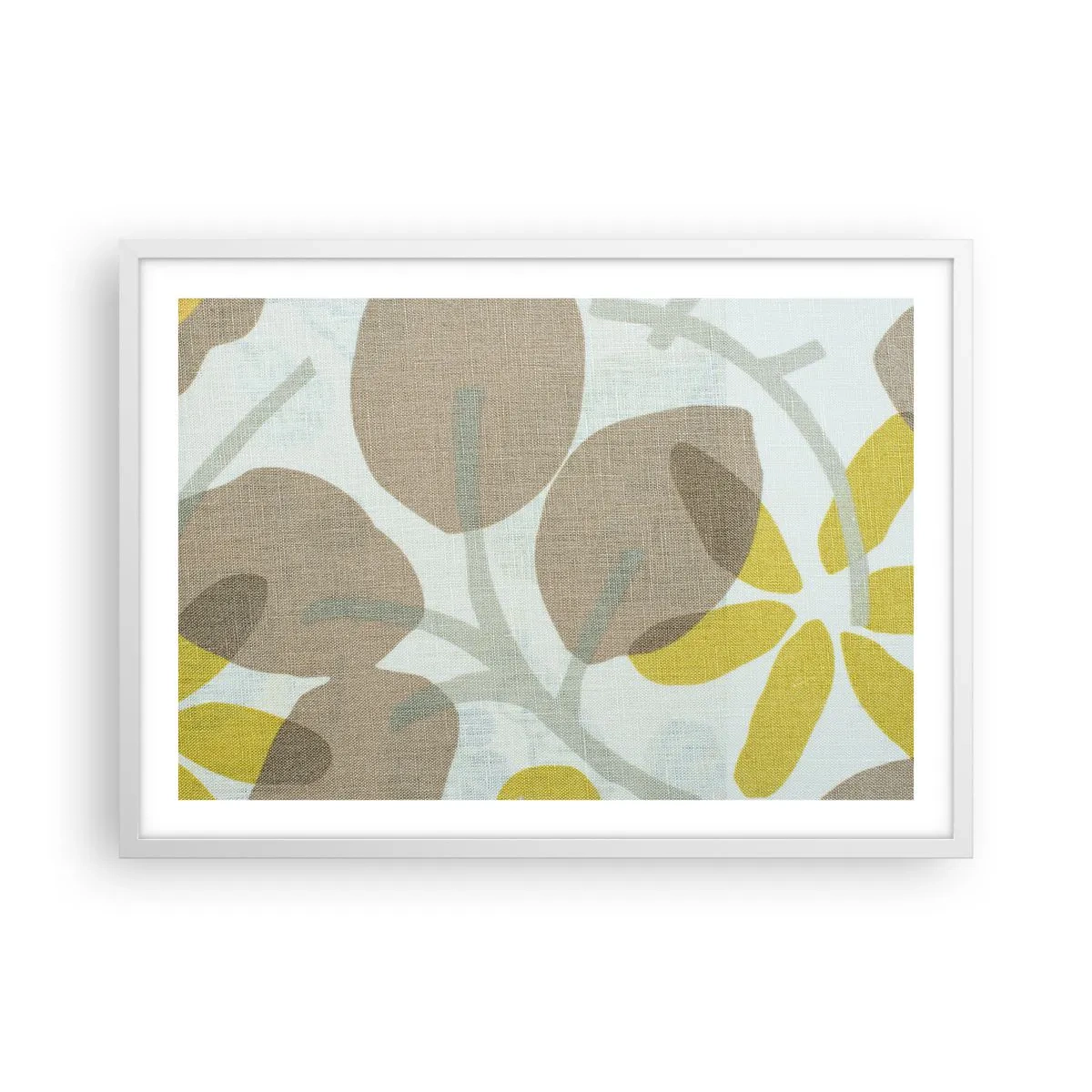 Poster in einem weißen Rahmen - Komposition in voller Sonne - 70x50 cm